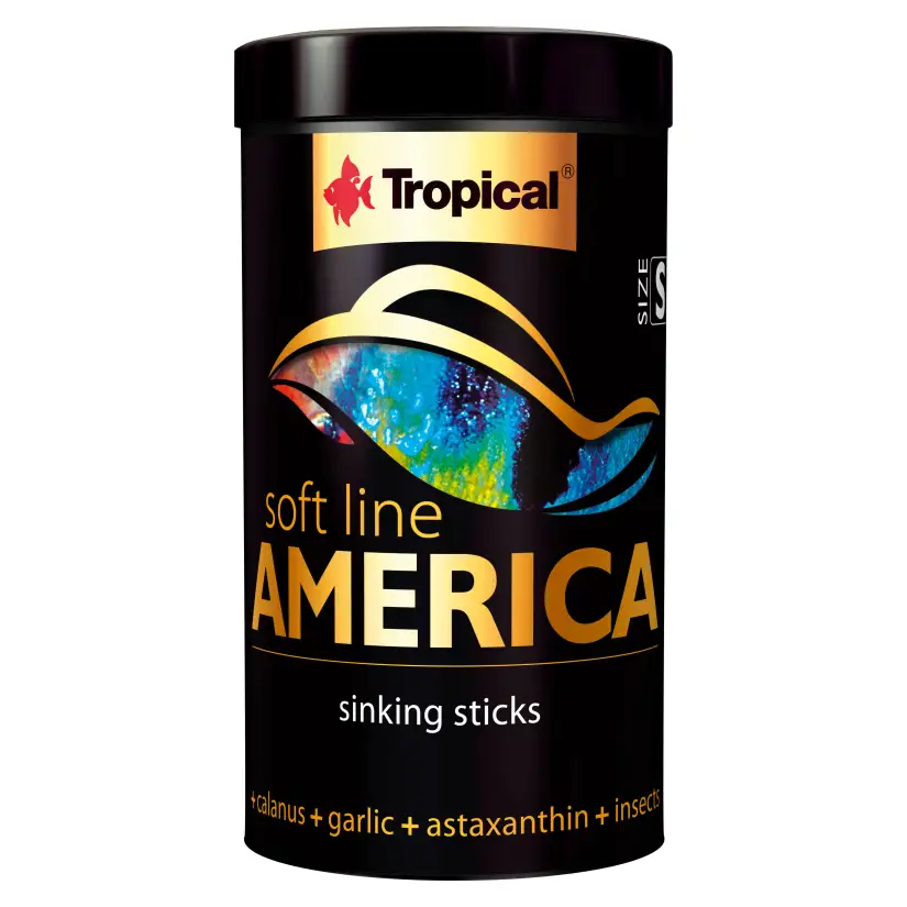 TROPICAL - Soft Line America S - 250ml - Baronet hrana za američke ribe.