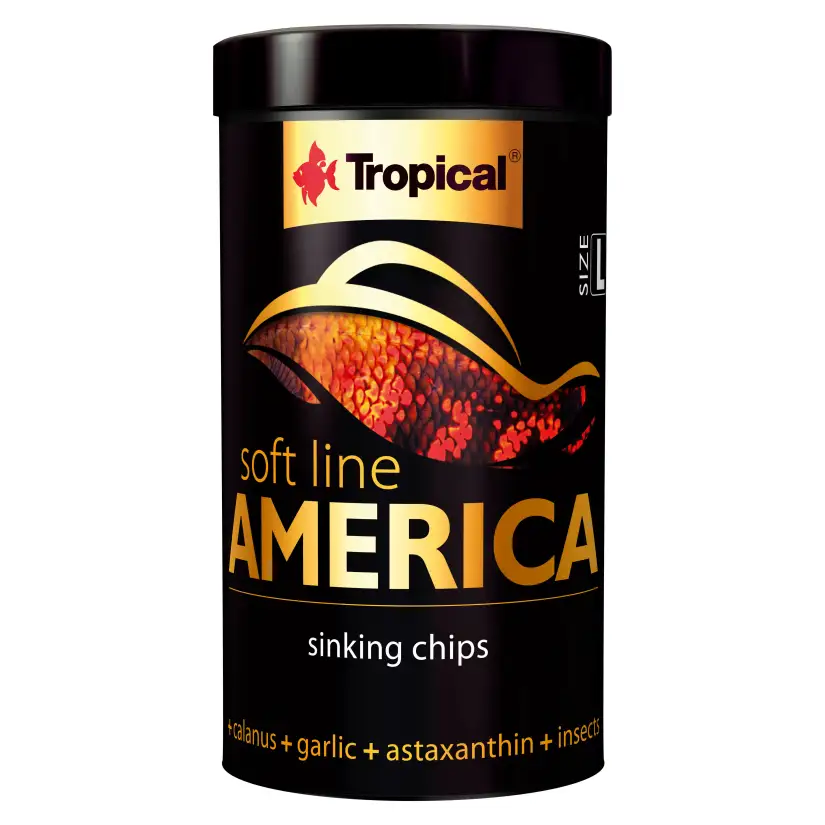 TROPICAL - Soft Line America L - 100ml - Granulatfutter für Fische aus Amerika.