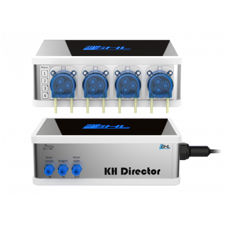 GHL – KH Director + GHL Doser 2 (2.1) – Schwarz – Komplettset zur Messung und Aufrechterhaltung von KH