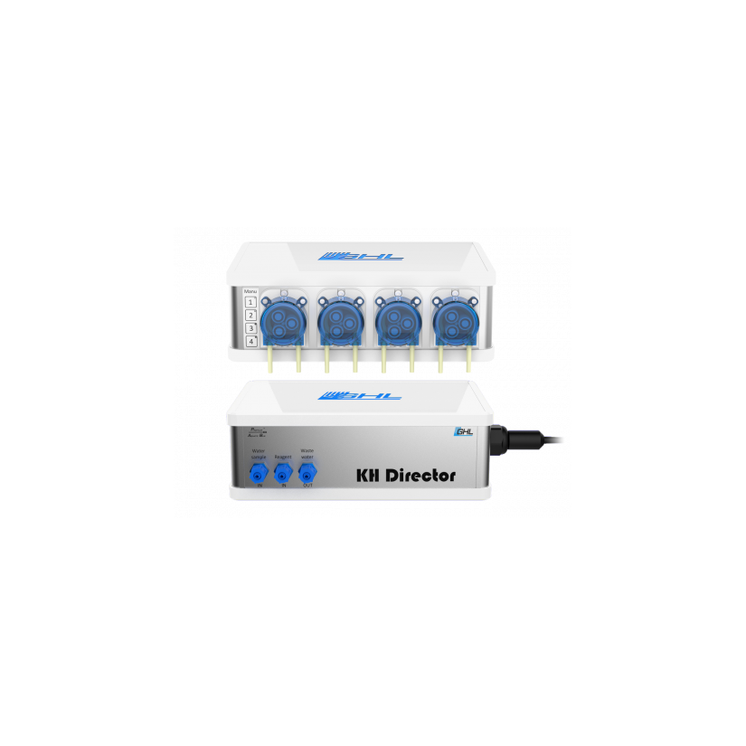GHL - KH Director + GHL Doser 2 (2.1) - Črna - Popoln komplet za merjenje in vzdrževanje KH