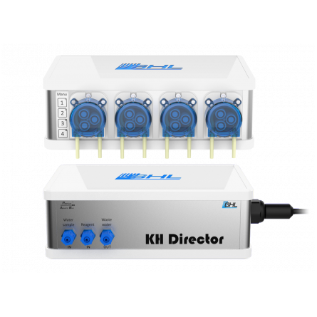 GHL - KH Director + GHL Doser 2 (2.1) - Črna - Popoln komplet za merjenje in vzdrževanje KH