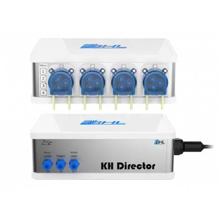 GHL - KH Director + GHL Doser 2 (2.1) - Nero - Kit completo per misurare e mantenere KH