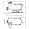 Tunze - Silence Pro 1073.110 - Vodna črpalka 11.000 l/h