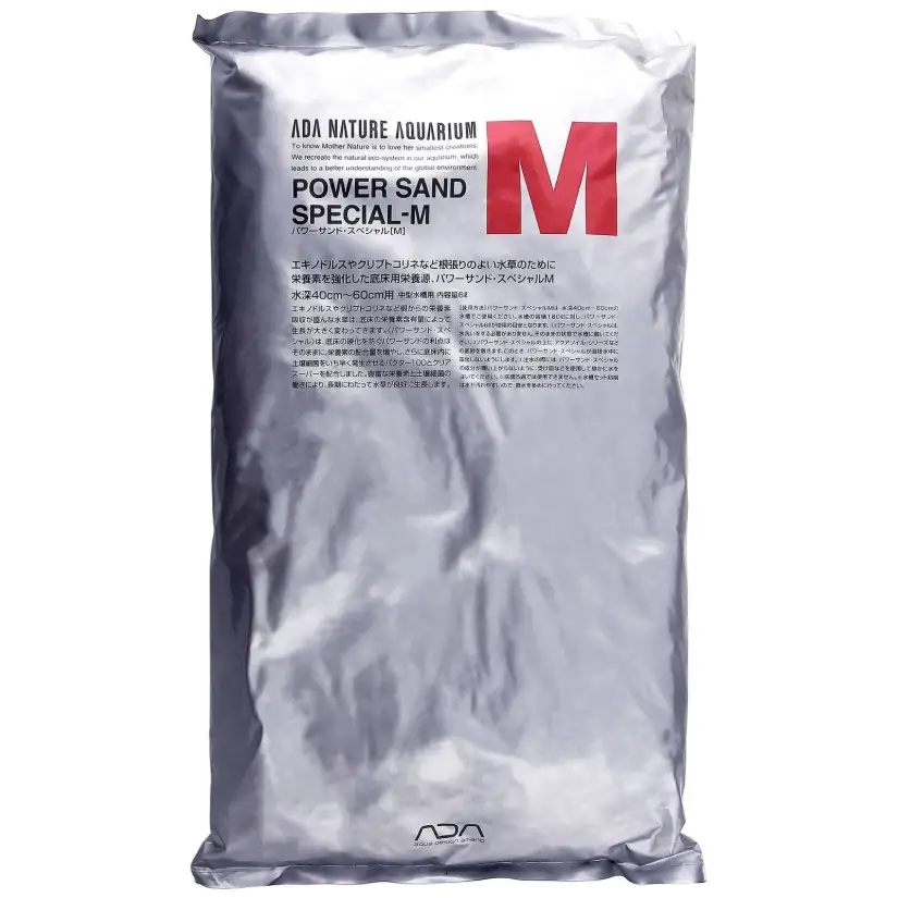 ADA - Power Sand Special M - 6l - Substrato di base per acquari con piante