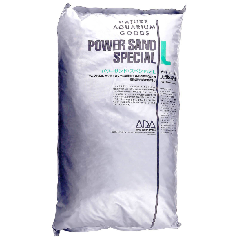 ADA - Power Sand Special L - 18l - Substrato di base per acquari con piante