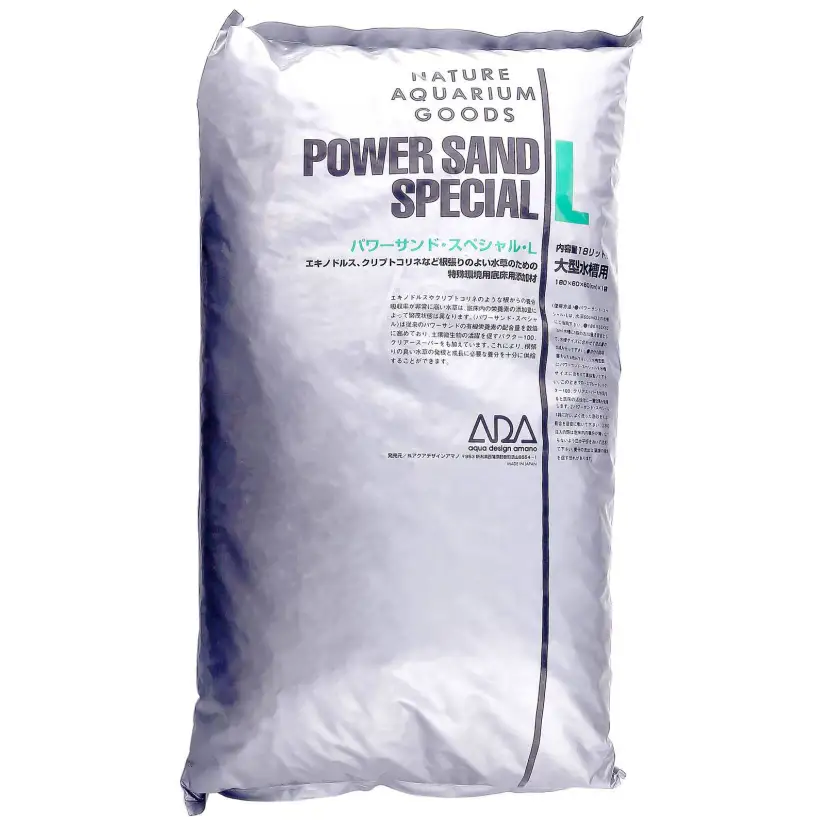 ADA - Power Sand Special L - 18l - Substrato para aquário plantado