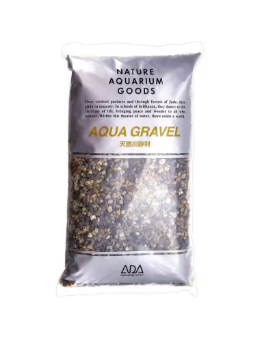 ADA - Aqua Gravel - 2kg - Ghiaia naturale per acquario