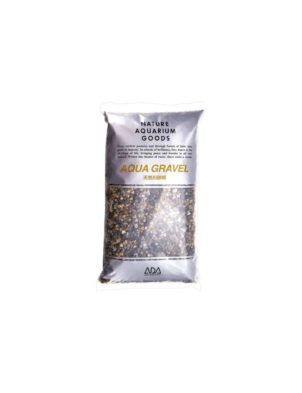 ADA - Aqua Gravel - 2kg - Ghiaia naturale per acquario