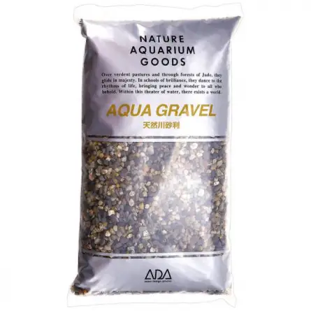 ADA - Aqua Gravel - 2kg - Cascalho natural para aquário