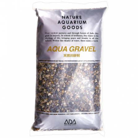 ADA - Aqua Gravel - 2kg - Ghiaia naturale per acquario