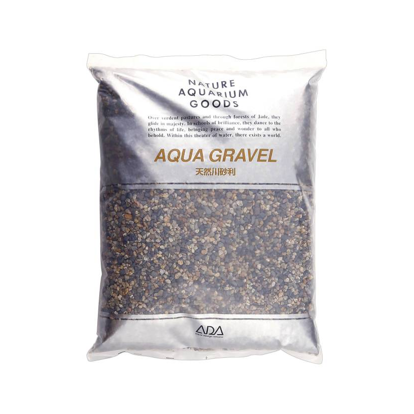 ADA - Aqua Gravel - 8kg - Naravni prod za akvarij 2-5 mm