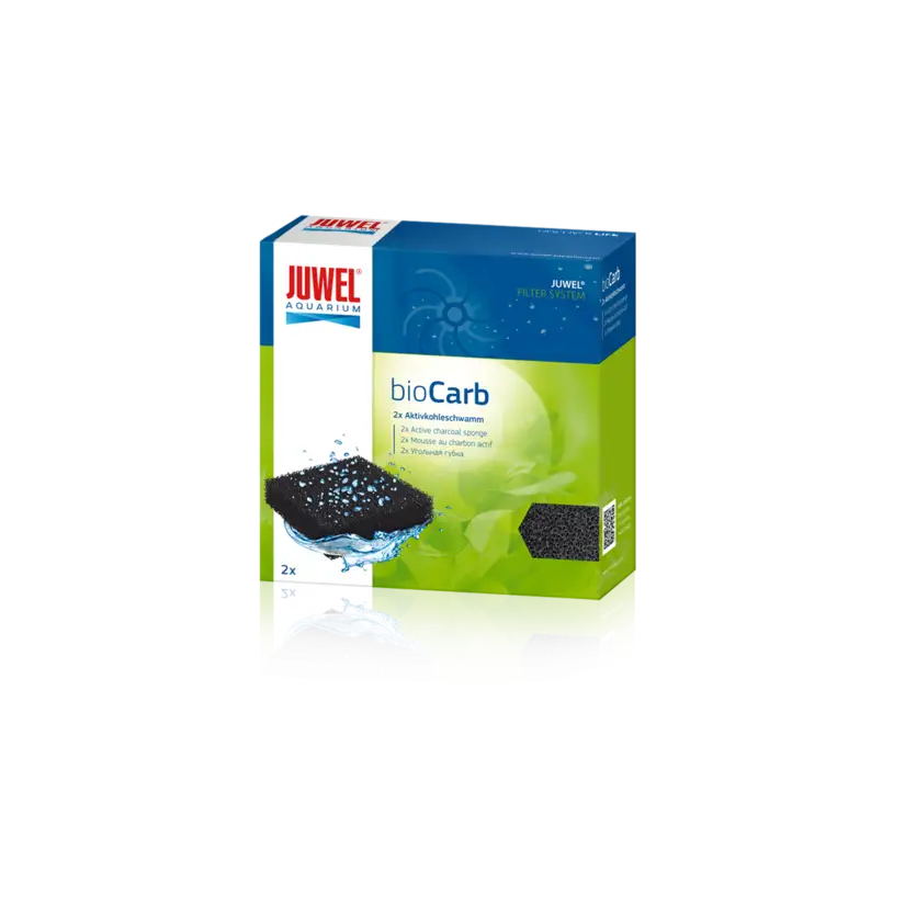 JUWEL - bioCarb M - 2 pcs - Charcoal sponge for Bioflow 3.0