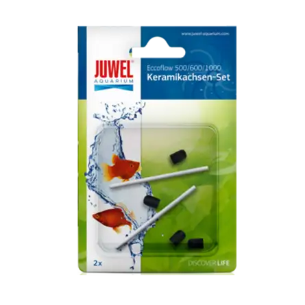 JUWEL - Eixo cerâmico para bombas EccoFlox 500/600/1000 - 2 peças