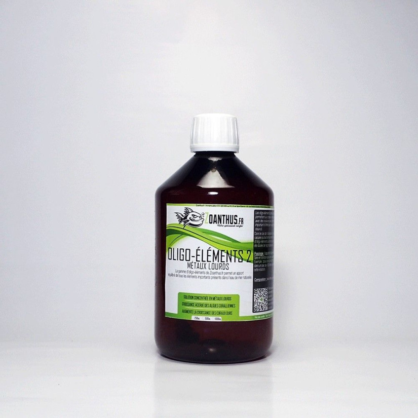 - ZOANTHUS.fr 500ml oligoelementos 2 sin bolitas