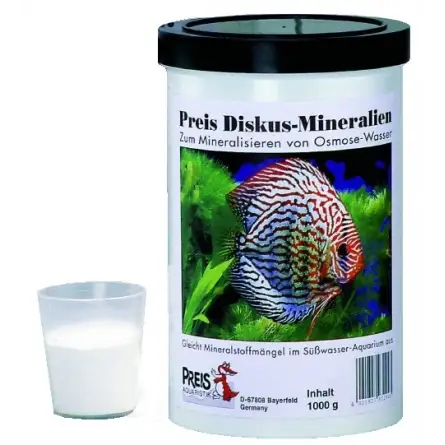 PREIS - Sal Mineral Discus - 1kg - Condicionador de água em pó