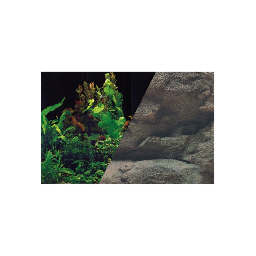 ZOLUX - Rock/Plant Background Poster - 80x50cm