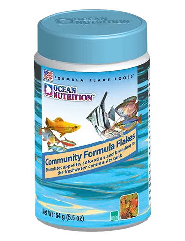OCEAN NUTRITION - Community Formula Flakes - 156g - Nourriture flocons pour  poissons
