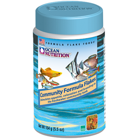 OCEAN NUTRITIONS - Community Formula Flakes - 156g - Hrana za ribe v kosmičih