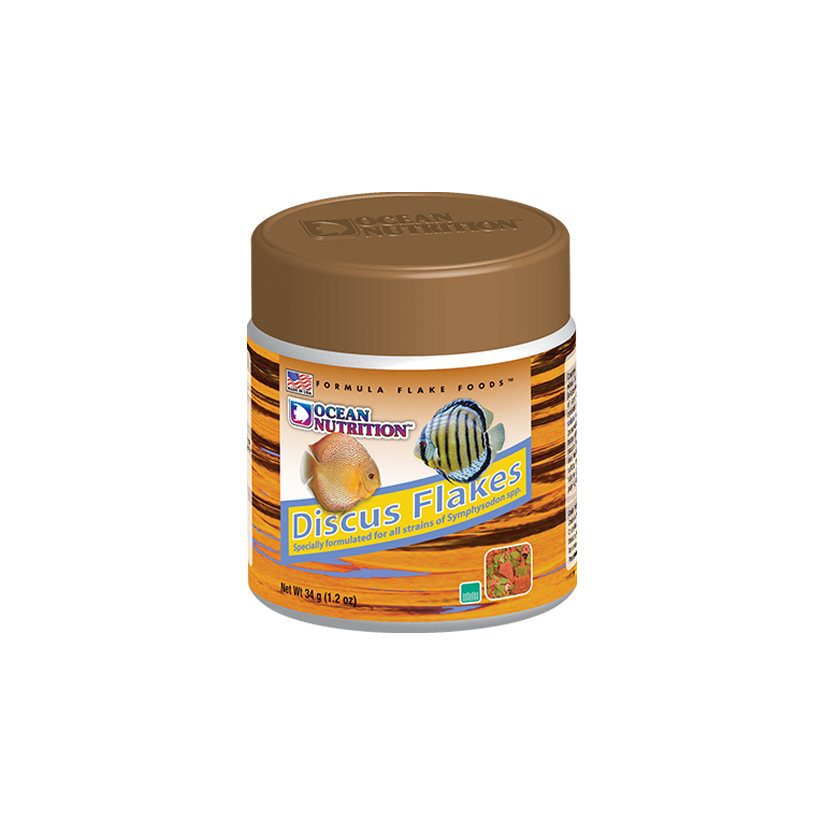 OCEAN NUTRITIONS - Discus Flakes - 34g - Alimento en escamas para Discus