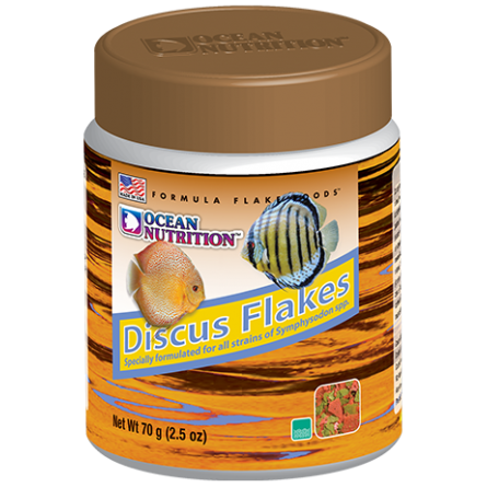 OCEAN NUTRITIONS – Diskusflocken – 70 g – Flockenfutter für Diskus