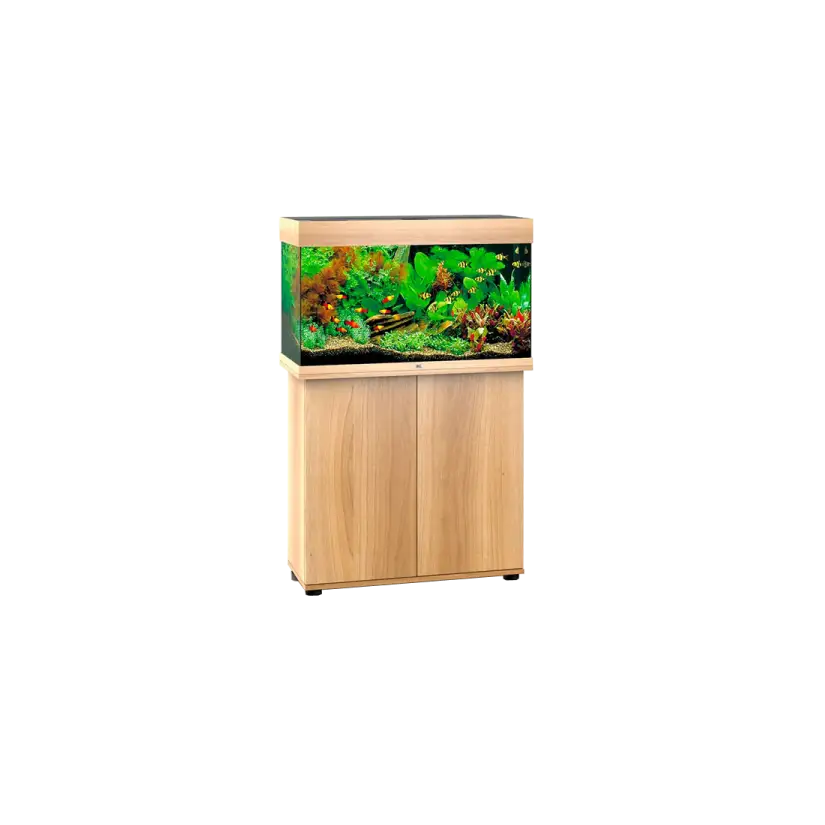 JUWEL - Rio 125 LED Light Oak - Voll ausgestattetes Aquarium - Kostenlose Lieferung