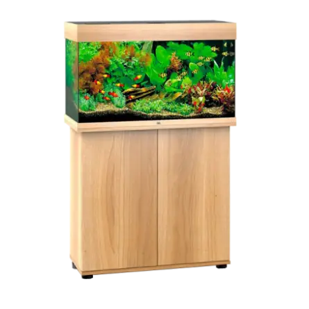 JUWEL - Rio 125 LED Light Oak - Voll ausgestattetes Aquarium - Kostenlose Lieferung