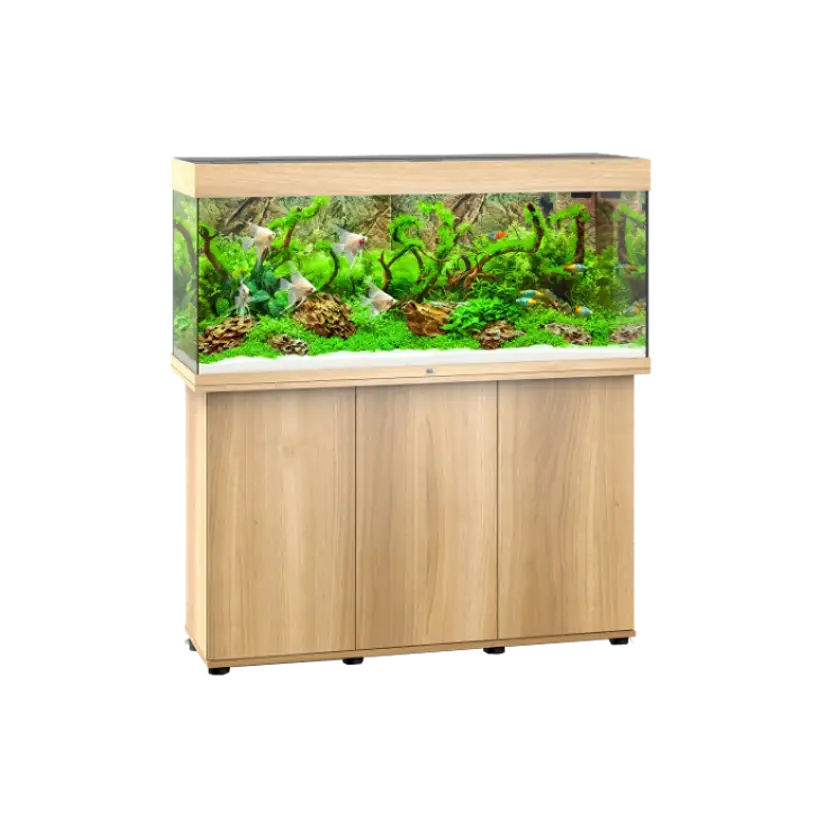 JUWEL - Rio 240 LED Light Oak - Voll ausgestattetes Aquarium - Kostenlose Lieferung