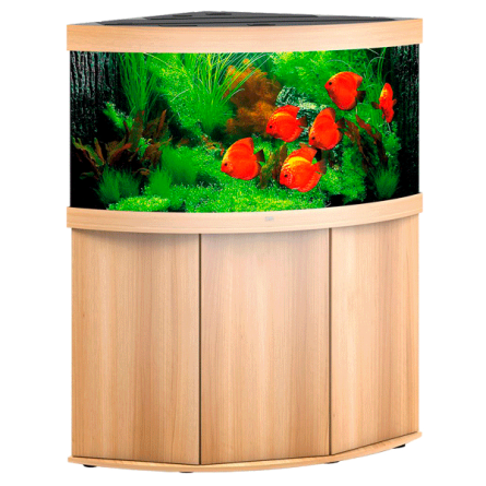 JUWEL - Trigon 350 LED Light Oak - Fully Equipped Aquarium - Free Shipping