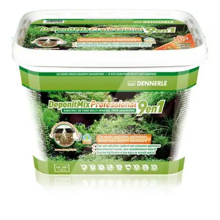 DENNERLE - DeponitMix Professional 9 en 1 - 4,8kg - Sustrato mineral de larga duración