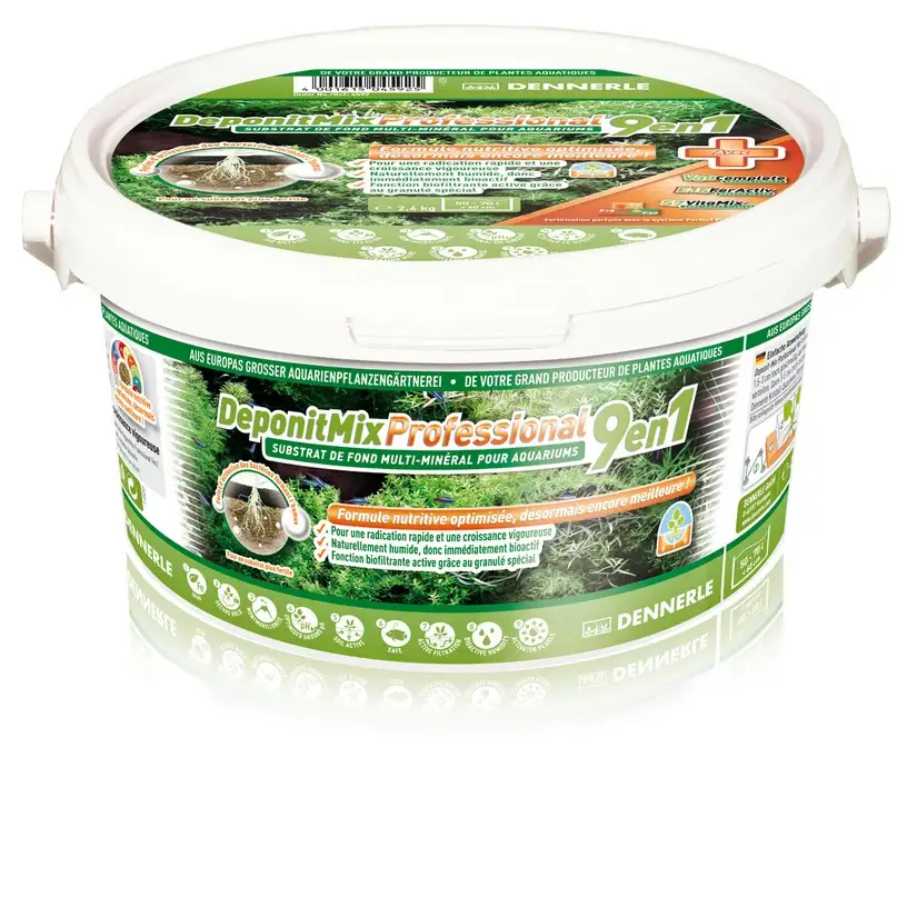 DENNERLE - DeponitMix Professional 9 v 1 - 9,6 kg - Dolgotrajna mineralna podlaga