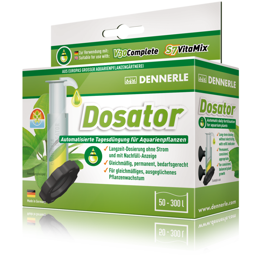 DENNERLE - Dosador - Distribuidor de fertilizante para aquário