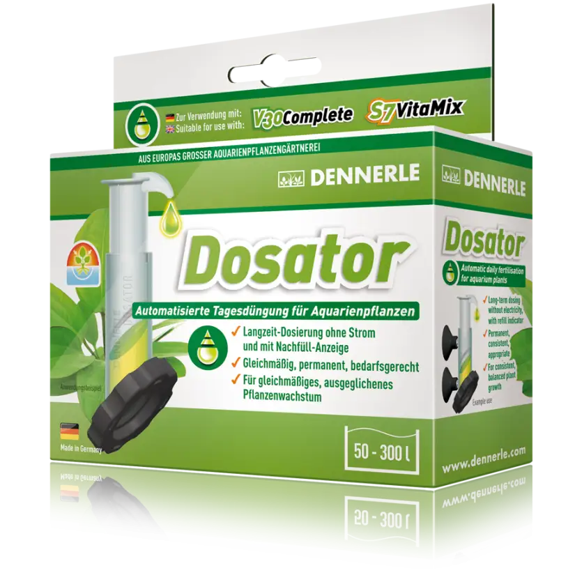 DENNERLE - Dosador - Distribuidor de fertilizante para aquário