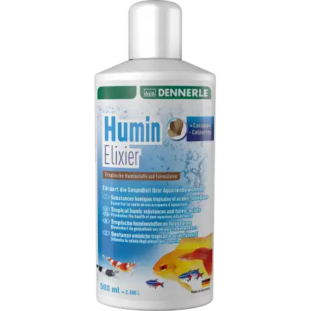 DENNERLE - Humin Elixier - 500ml - Conditionneur d'eau tropicale