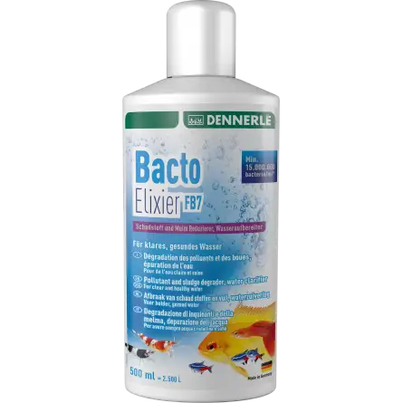 DENNERLE - Bacto Elixier - 500ml - Bactérias de filtração