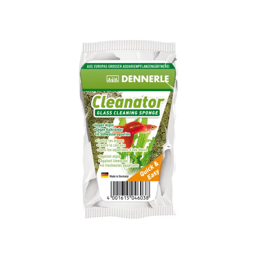 DENNERLE - Cleanator - Spugna per la pulizia dei vetri