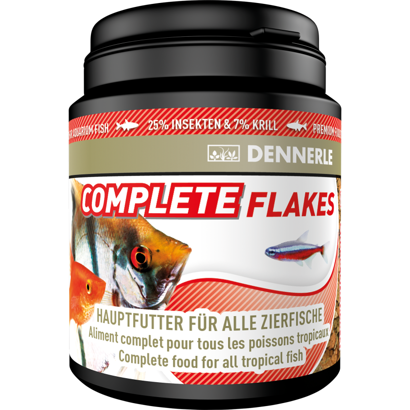 DENNERLE - Complete Flackes - 200ml - Komplettes Fischfutter