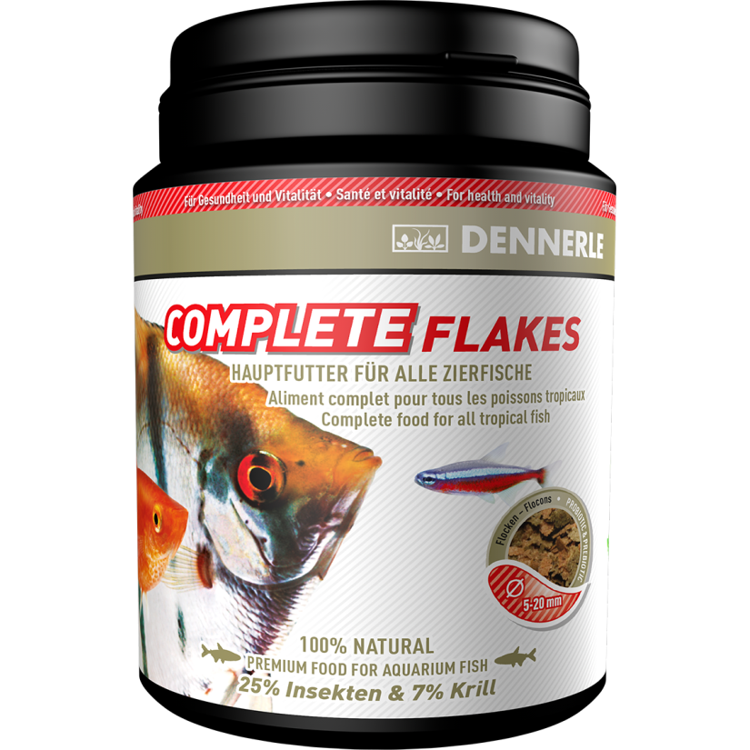 DENNERLE - Complete Flackes - 1000ml - Komplettes Fischfutter