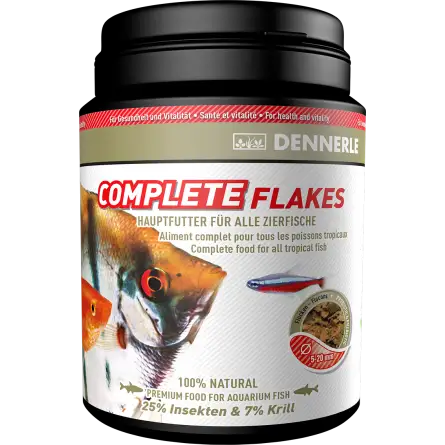 DENNERLE - Complete Flackes - 1000ml - Alimento completo para peces