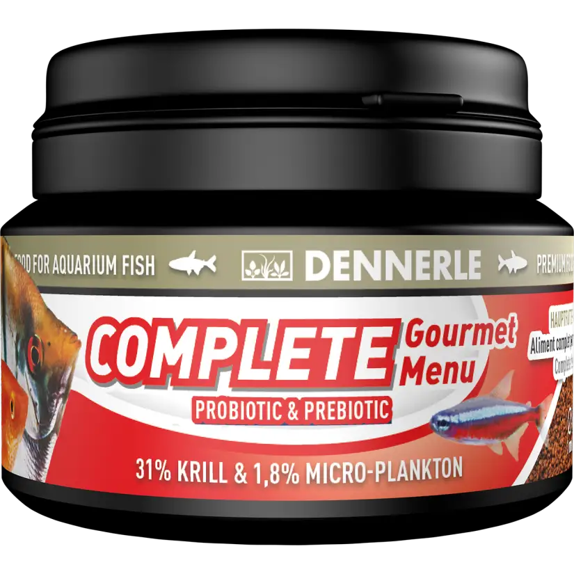 DENNERLE - Complete Groumet Menu - 100 ml - Kompletna granulirana hrana za ribe