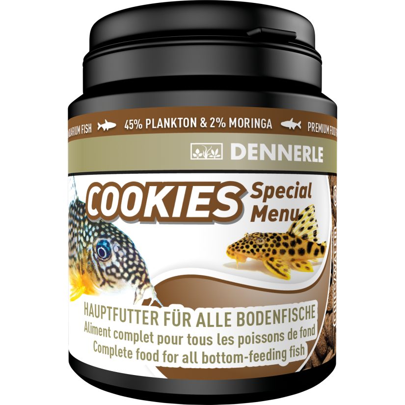 DENNERLE - Coockies Special Menu - 200ml - Aliment pour poissons de fond