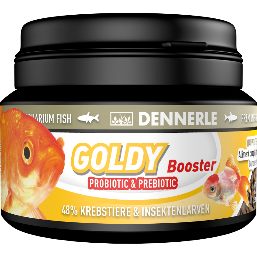 DENNERLE - Goldy Booster - 100ml - Alleinfutter für Goldfische