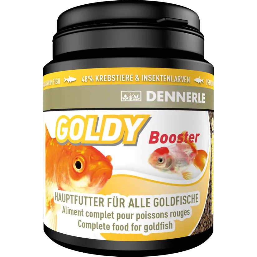 DENNERLE - Goldy Booster - 200ml - Alimento completo para peixinhos dourados