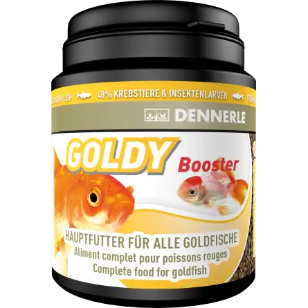 DENNERLE - Goldy Booster - 200ml - Alimento completo para peixinhos dourados