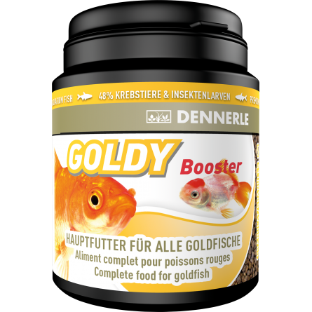 DENNERLE - Goldy Booster - 200ml - Alleinfutter für Goldfische