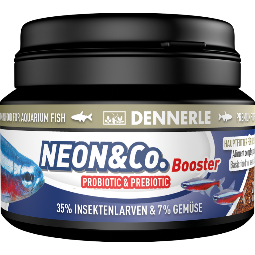 DENNERLE-Néon & CO. Booster - 100ml - Alimento completo para neons e peixes pequenos