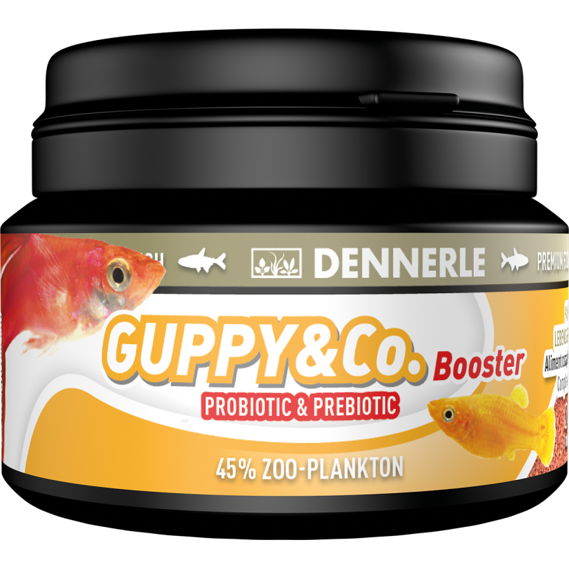 DENNERLE - Booster Guppy & CO. - 100ml - Alimento completo para guppies