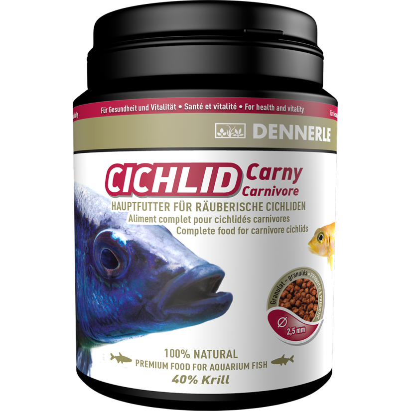 DENNERLE - Cichlid Carny - 1000ml - Kompletna hrana za ciklide mesojede