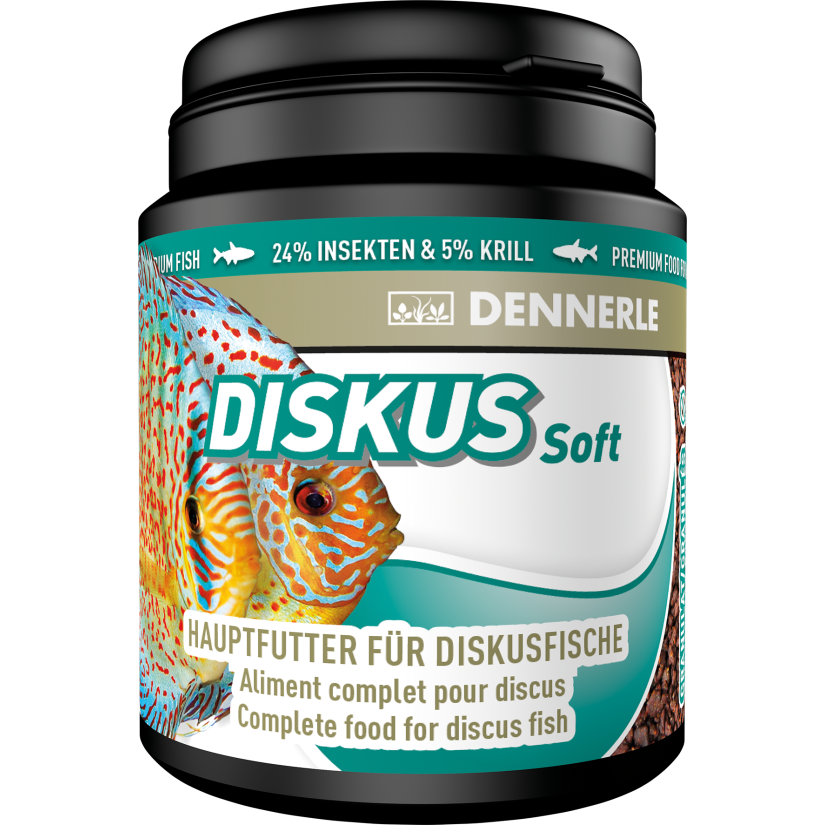 DENNERLE - Diskus Soft - 200ml - Alleinfuttermittel für Diskus