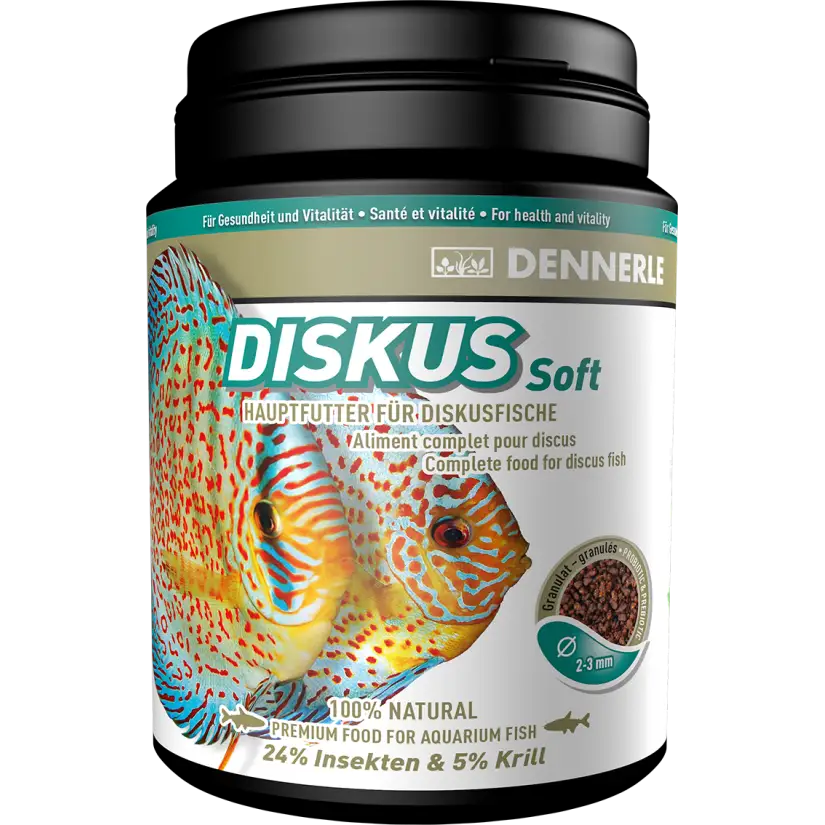 DENNERLE - Diskus Soft - 1000ml - Alimento completo para Discus