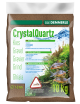 DENNERLE - Crytal Quartz - 10 kg - Ghiaia di quarzo marrone scuro (da 1 a 2 mm)